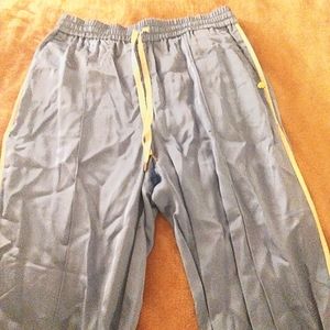 💕Scotch & Soda, Size XS Baby Blue Joggers w/White Side Stripe 💕